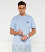 Футболка SIGNATURE Tommy Jeans - голубой(DM0DM17994)