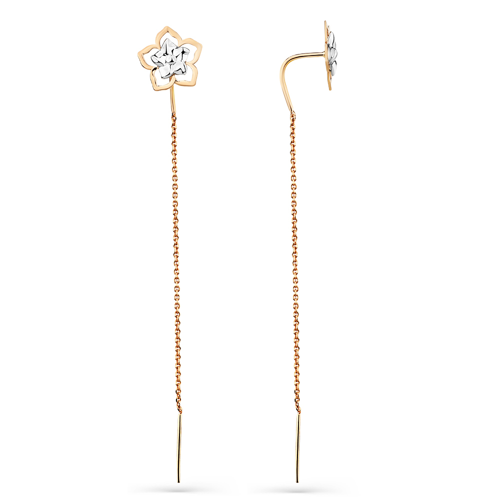 Серьги из золота 585 пробы