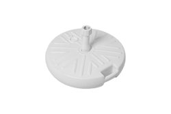 Подставка под зонт пластиковая (круглая) белая d490мм