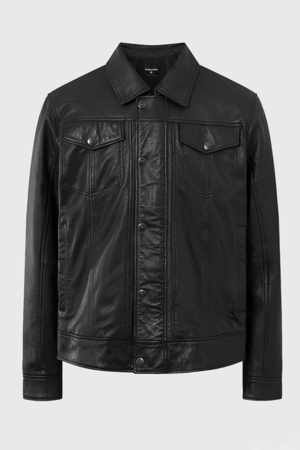 Куртка кожаная мужская STRELLSON