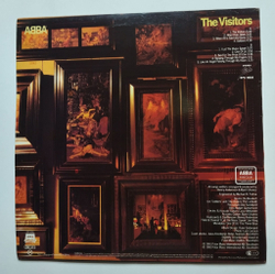 Винтажная виниловая пластинка LP ABBA The Visitors (UK 1981)