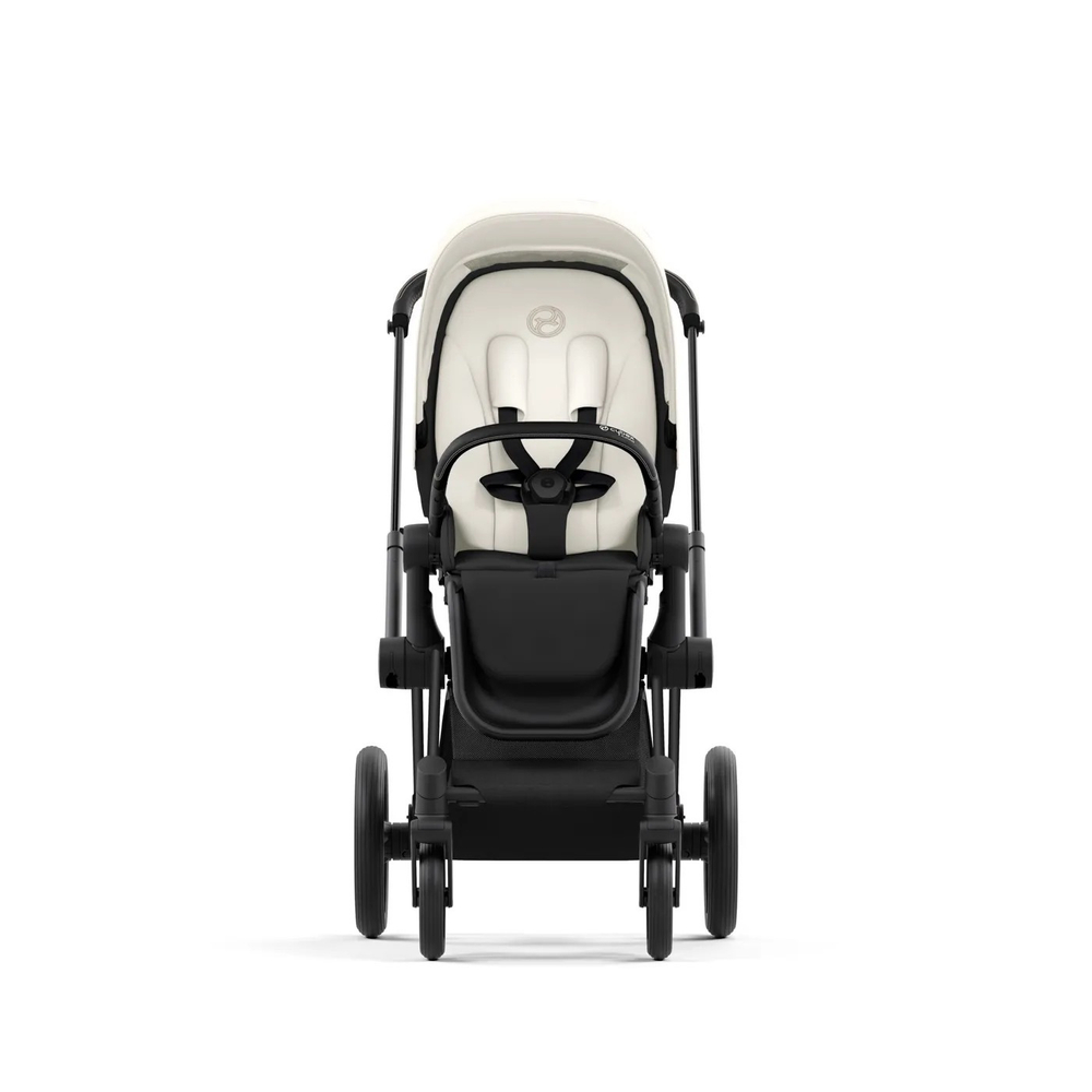 Коляска Cybex Priam IV 2 в 1 цвет Off White на шасси Matt Black