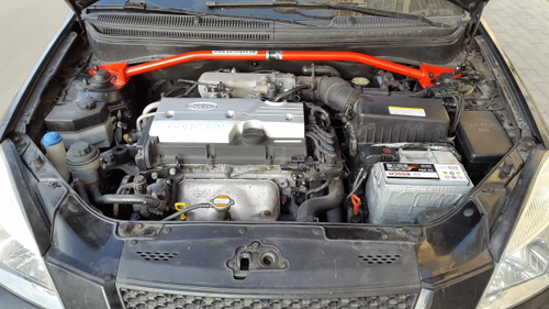 Распорка передних стоек (регулируемая) Hyundai Verna 3, Kia Rio 2