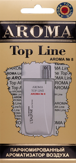 Ароматизатор для автомобиля AROMA TOP LINE №8 L'eau par картон