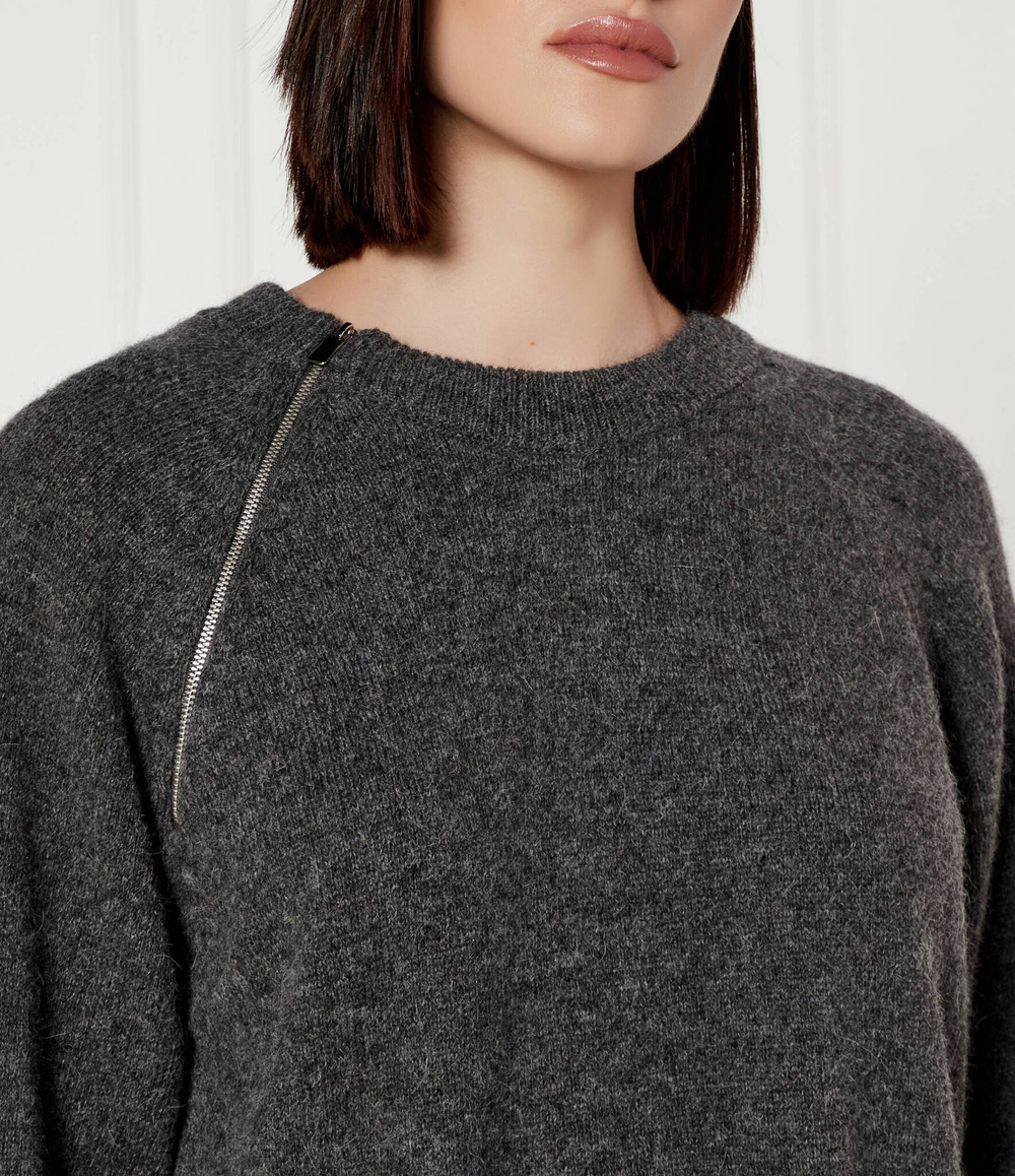 Хлопковое платье DALEDE Ba&sh - серый(1H24DALE)