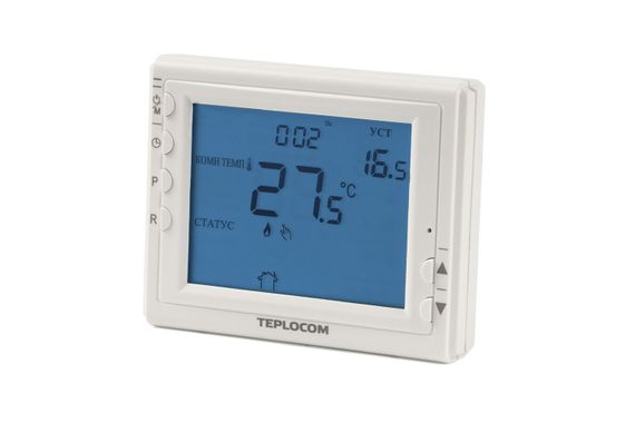 Термостат комнатный Бастион Teplocom S-Prog-2AA/8A 39445