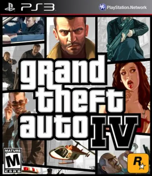 PS3 GTA 4 / IV (Б/У, Английская версия, BLES-00229)