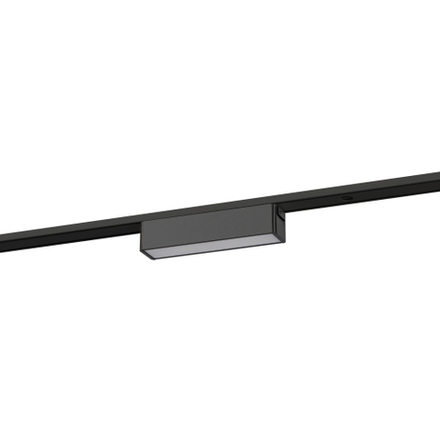 Магнитный трековый светильник ЭРА TRM-S5-1-6W4K BK светодиодный 6Вт 4000К черный для системы S5