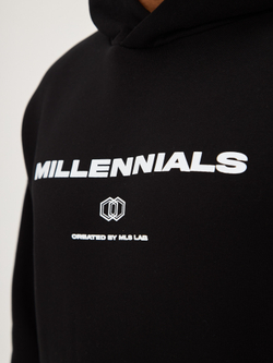 Худи MILLENNIALS BLACK