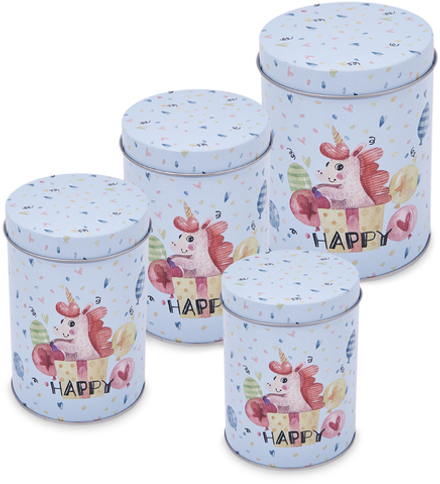 TCN-37/3 Набор коробок 4 шт. металл