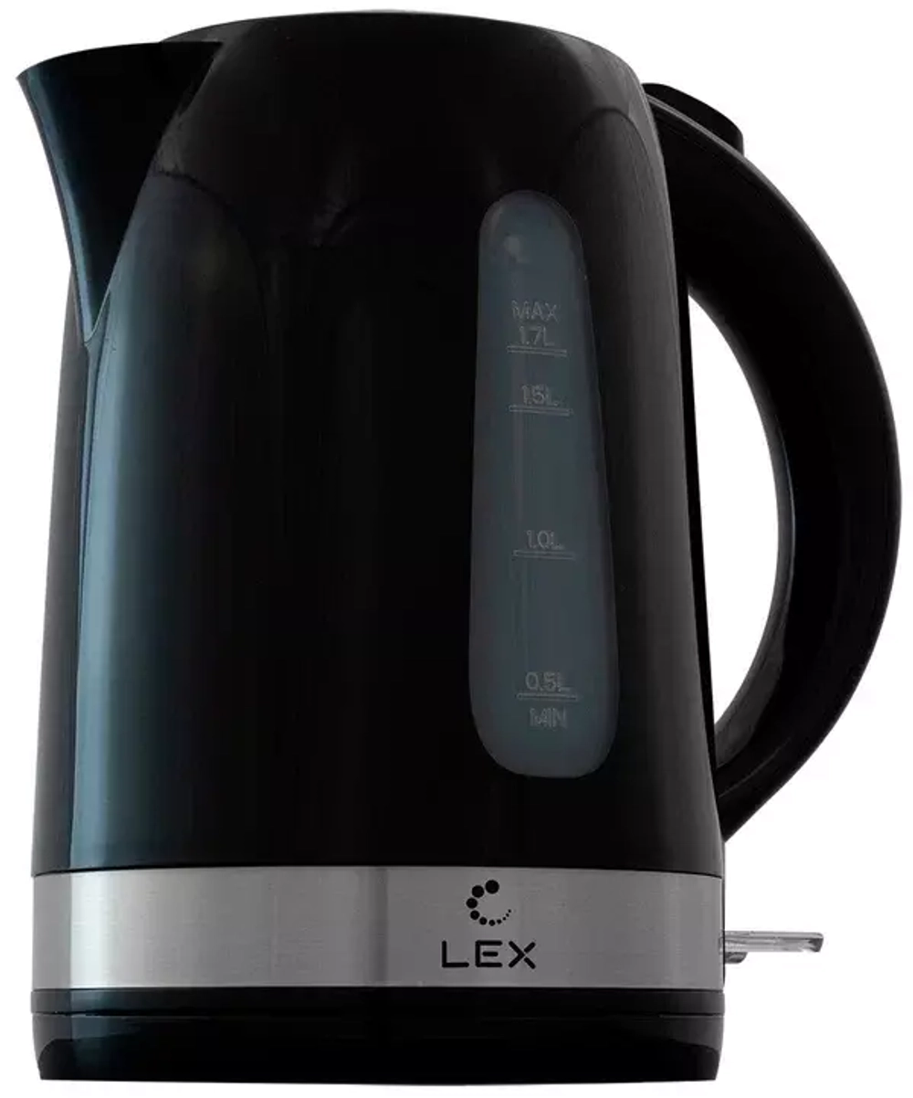 Электрочайник LEX LX 30028-2 черный (н)