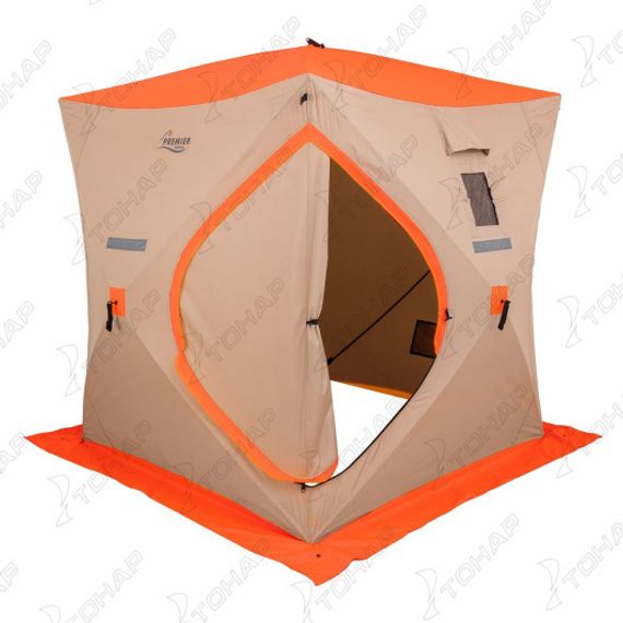 Палатка зимняя Куб 1,8х1,8 Oxford 300D PU 1000 (PR-412-M) PREMIER
