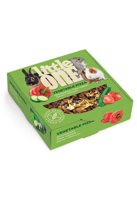 LITTLE ONE Лакомство для грызунов пицца с овощами 0,055 кг