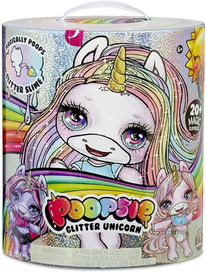 Кукла Единорог Poopsie Surprise Glitter Unicorn (Розовый или Фиолетовый)
