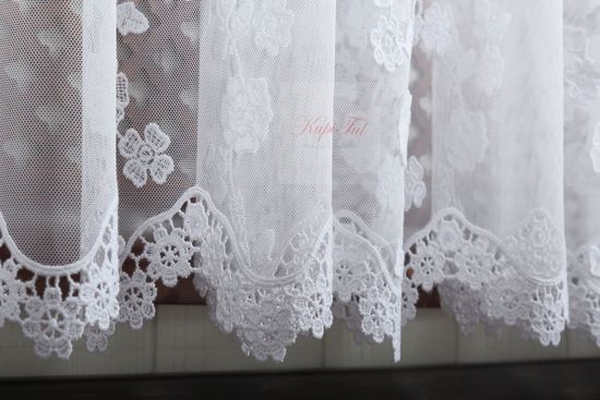 Тюль Амели-2 французская сетка (белый)