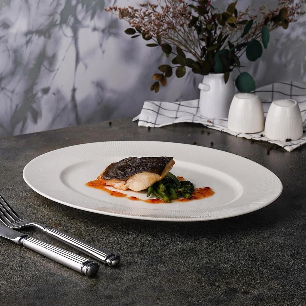 Блюдо овальное 33,7*22,6 см h2,2 см Neo Silk Noble [1]