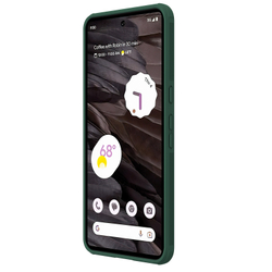Чехол зеленого цвета (Deep Green) с защитной шторкой для камеры от Nillkin на Google Pixel 8 Pro, серия CamShield Pro Case