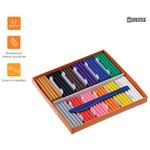 Пластилин 12 цветов Гамма Оранжевое солнце, 172гр, (10 классич., золотой, серебряный)