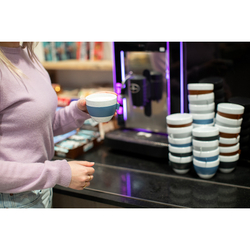Чашка с термоэффектом aroma, organic, 270 мл,серая
