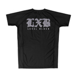 Рашгард Level x Black STEEL GRAY BLACK