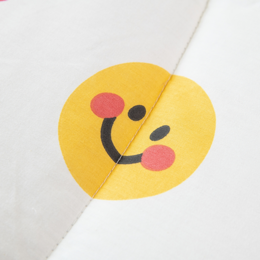 Комплект постельного белья Сатин с Одеялом Young 100% хлопок на резинке OBKR024