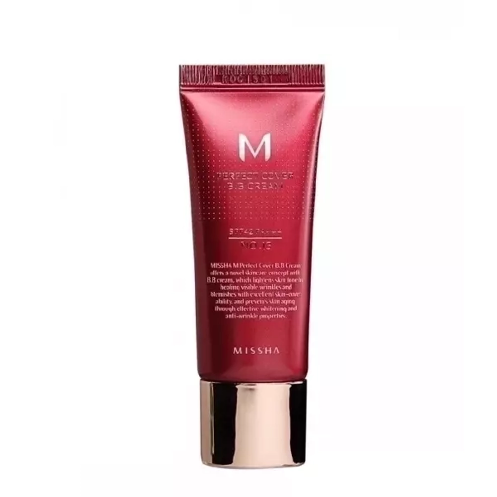 BB-крем Тон 23 Missha M Perfect cover BB cream SPF42/PA+++ (No.23), 20 мл