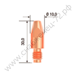 FUBAG Контактный наконечник M8х30 мм ECU D=0.9 мм (25 шт.)