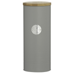 Емкость для хранения пасты living серая 2,5 л