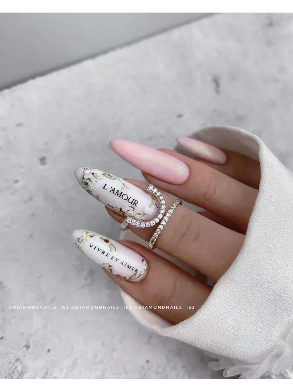 Набор слайдеры 2шт Lucky Rose. Foil 099, 100