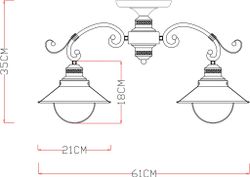 Потолочная люстра Arte Lamp