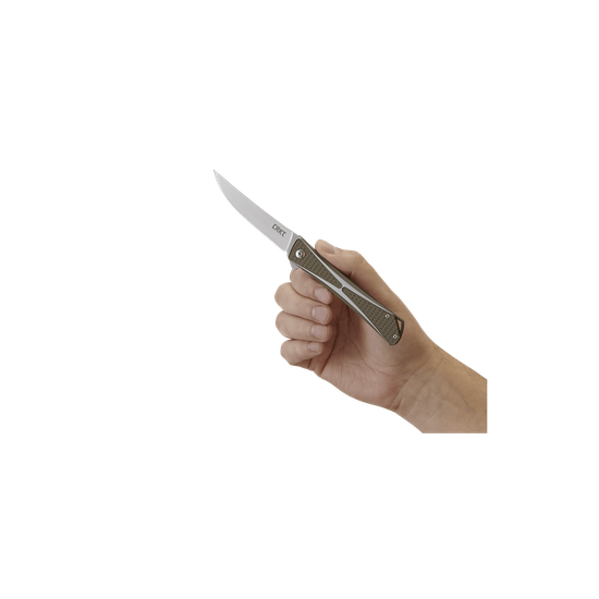 Складной нож CRKT 7530 Crossbones c клинком из стали AUS-8, рукоять алюминий