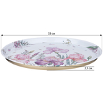 Поднос сервировочный "Irises" 33*2,1см