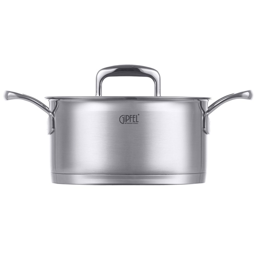 Кастрюля из нержавеющей стали Gipfel Prestige 1234 20 см/2,7 л
