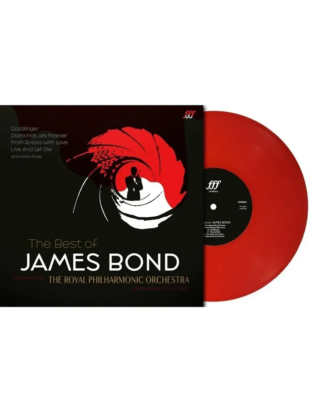 Royal Philharmonic Orchestra. The Best Of James Bond /Red LP