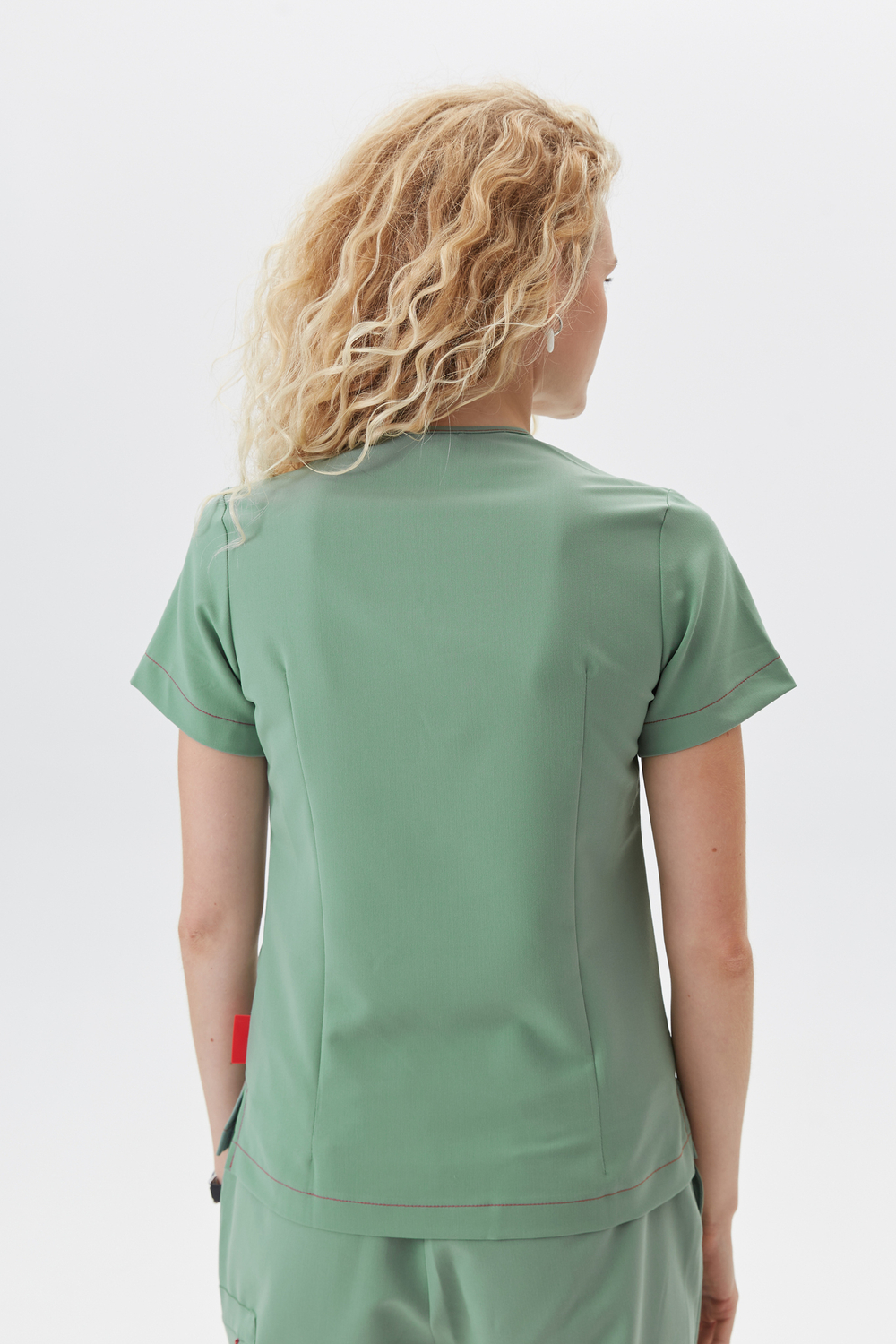 Топ медицинский женский Лаконико, шалфей