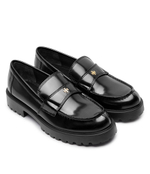 Кожаные лоферы TORY BURCH - черный(163948)