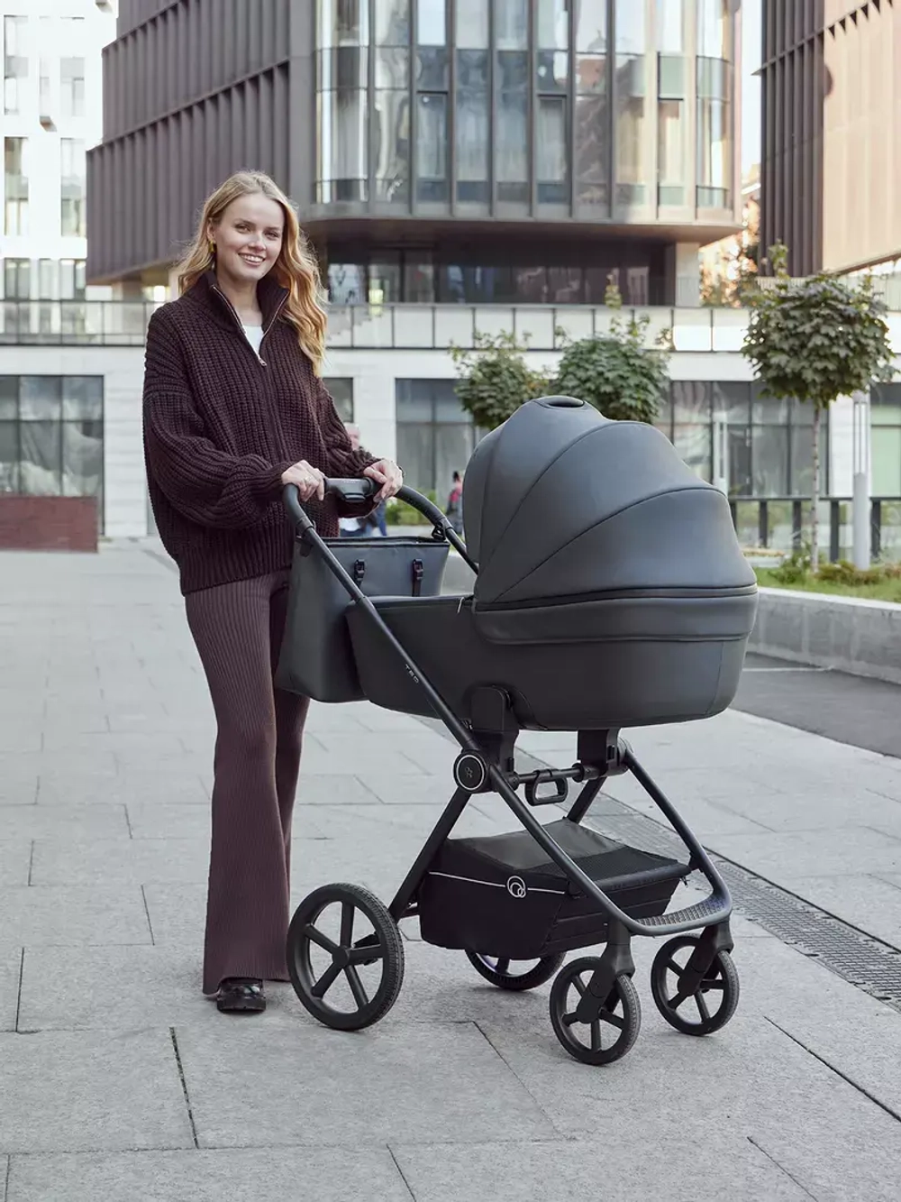 Коляска детская RANT "TEO" (2в1) RA120 Black
