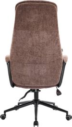 Кресло руководителя Everprof Otto Black Ткань Коричневый