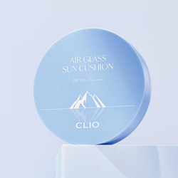 CLIO Airglass sun cushion set SPF 50 - Солнцезащитный кушон для лица + Рефил