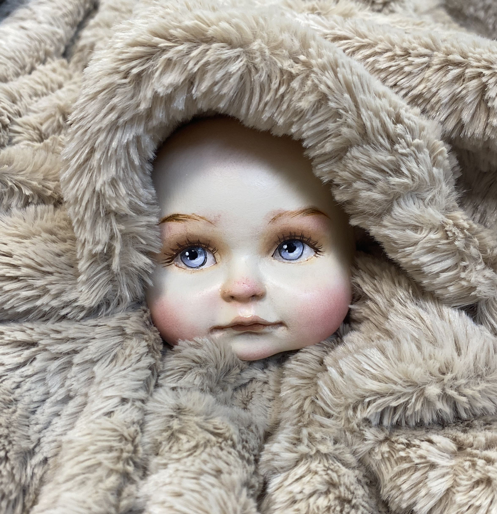 Ткань вискоза - мех для игрушек (Италия) вискоза/полиамид цена за отрез 33х50см