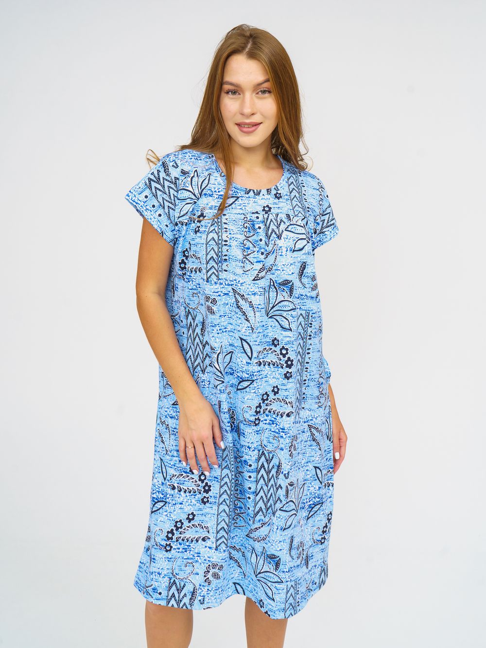 520  Платье  "Голубой" SveTekst (Акция)