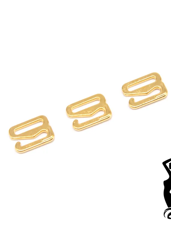 Крючок 10 мм, металл, золото, Китай