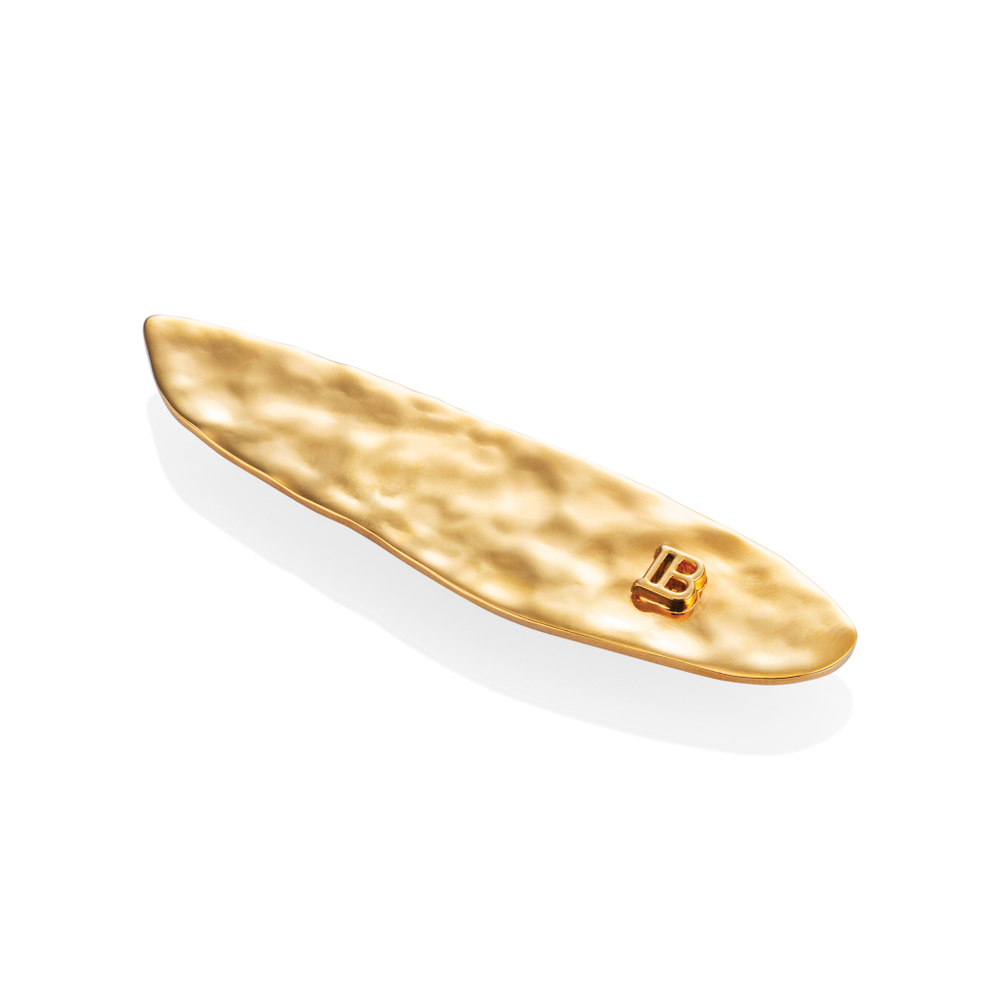 Balmain Hair Couture Заколка-слайд Листик Limited Edition Printemps Leaf Slide