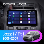 Teyes CC3 9" для Honda Jazz 1 2001-2008