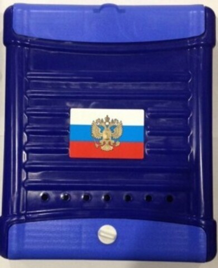 Ящик почтовый Синий Флаг, пластиковый (5шт-уп)