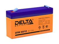 DELTA DTM 6012 аккумулятор