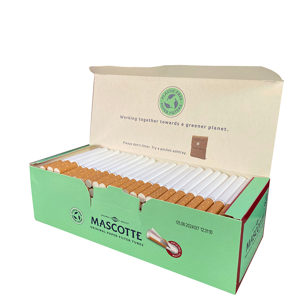 Гильзы для сигарет "Mascotte" Original 200шт (ацетатный фильтр)