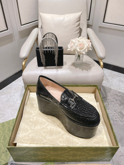 Gucci Horsebit Platform Loafer