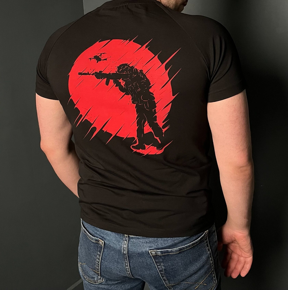 Футболка Скала ArmyProject черная