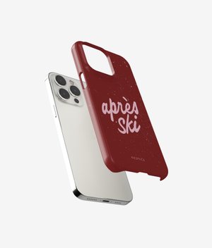 Чехол APRES SKI (бордовый) для iPhone